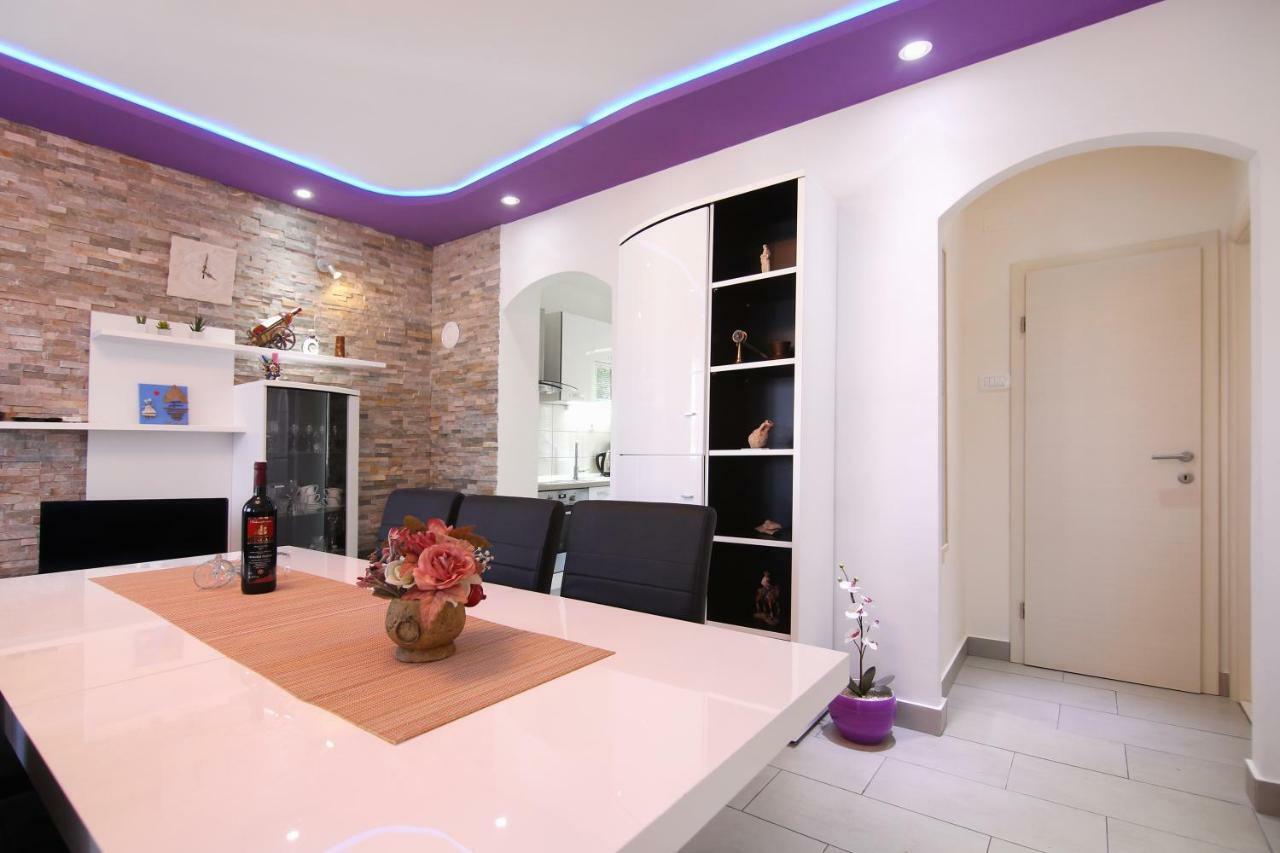 Luxury House With Pool Trogir Exterior foto
